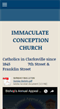 Mobile Screenshot of immaconception.org